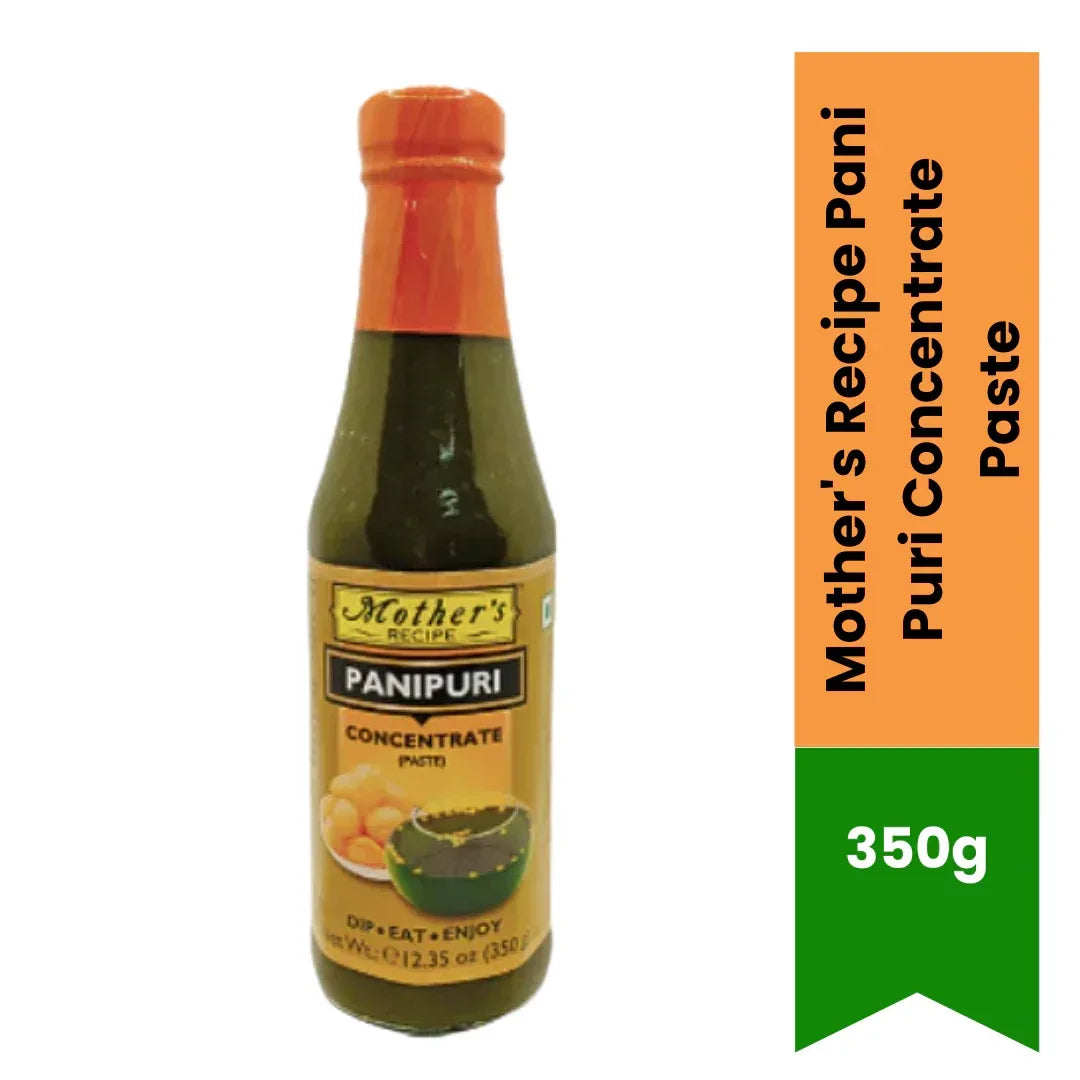 Mother's Recipe Pani Puri Paste (Golgappa Teekha Pani Concentrate) | 350g - Spiced Tangy Water Mash for Minty Chaat Parties, Instant Street-Style Treats | South Africa | India Bazaar