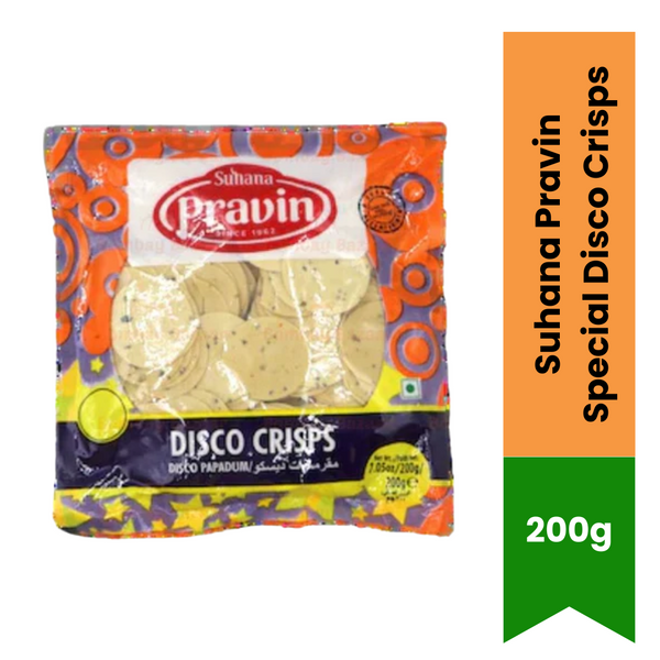 Suhana Pravin Special Disco Crisps 200G|BB:JUN.2026