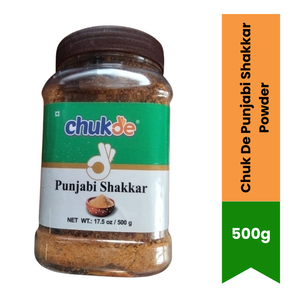 Chuk De Punjabi Shakkar Powder 500g – Pure & Natural Sweetener | Organic Quality|BB:JUN.2026