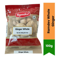 Ramdev Whole Ginger 100g – Premium Quality