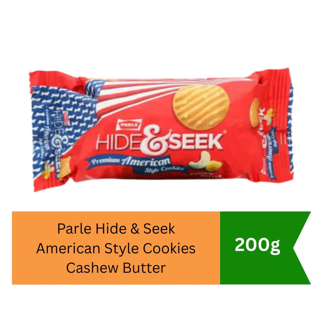 Parle Hide & Seek American Style Cookies Cashew Butter