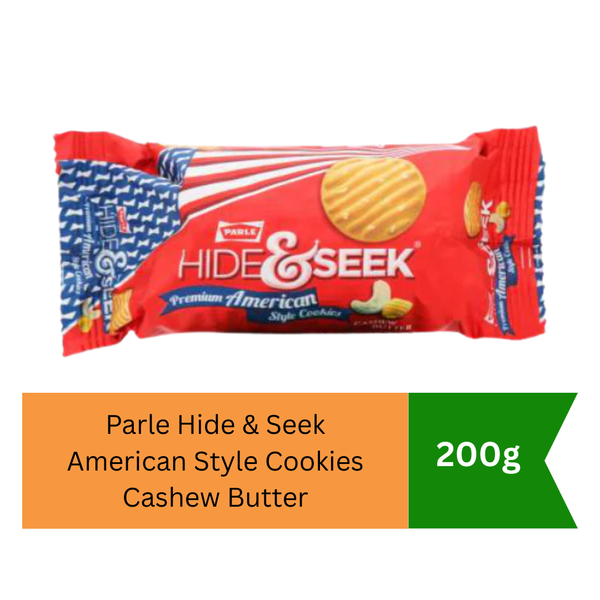 Parle Hide & Seek American Style Cookies Cashew Butter |BB:19.AUG.2026