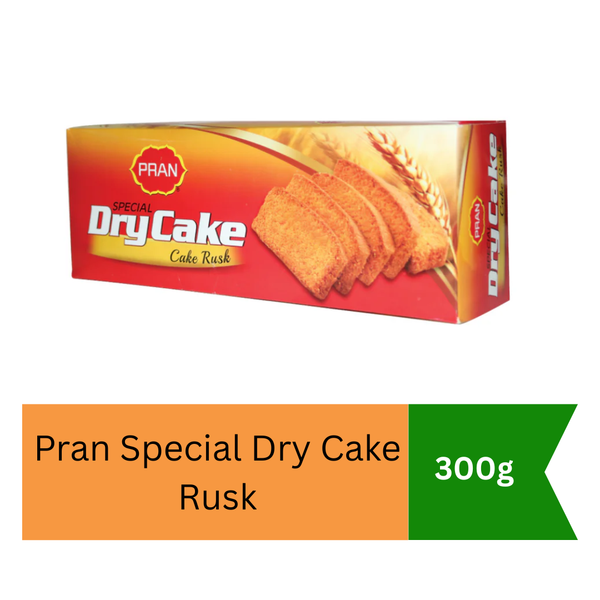 Pran Special Dry Cake Rusk 300g|BB:07.FEB.2026