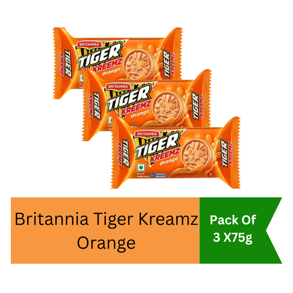 Britannia Tiger Kreamz Orange Pack Of 3|BB:11.SEP.2026