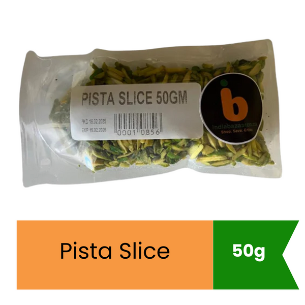 Pista Slice 50g – Sliced Pistachio Boontjies (Premium Garnish)|BB:15.FEB.2026