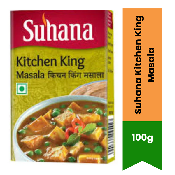 Suhana Kitchen King Masala 100g – Premium Indian Spice Blend|BB:APR.2027