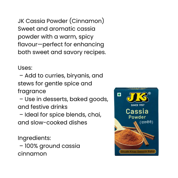 JK Cassia Powder(Cinnamon)|BB:09.OCT.2025