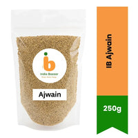 IB Carom Seeds (Ajwain Whole) | 250g - Sharp Thyme-Like Peppery Spice for Samosa Pastries, Tadka Dals & Instant Bloating Gas Relief | South Africa | India Bazaar