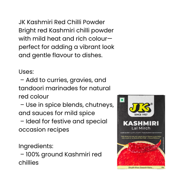 JK Kashmiri Red Chilli powder|BB:09.OCT.2025