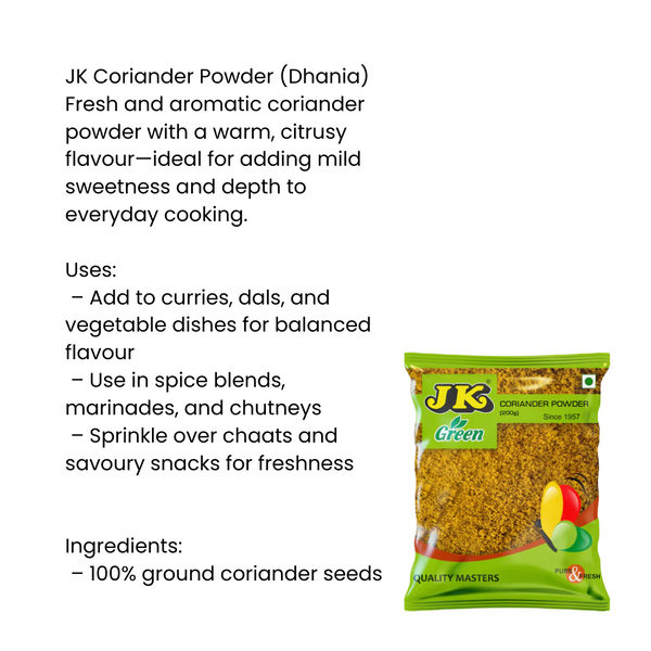 JK Coriander Powder (Dhania)|BB:09.OCT.2025