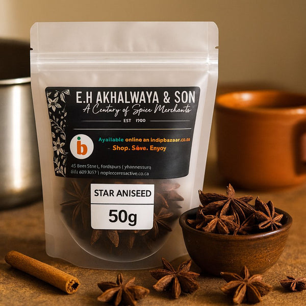 E.H.Akhalwaya & Son Star Aniseed 50g