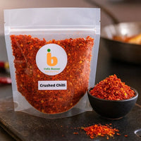 IB Crushed Chilli / Chilli Flakes (Kuti Hui Lal Mirch) | 100g - Fiery Red Pepper Flakes for Pizza Toppings, Pasta Sauces, Stir-Fries & Hot Braai Rubs | South Africa | India Bazaar