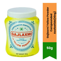 Gajlaxmi Yellow Powder Compounded Asafoetida(Hing) | 50g