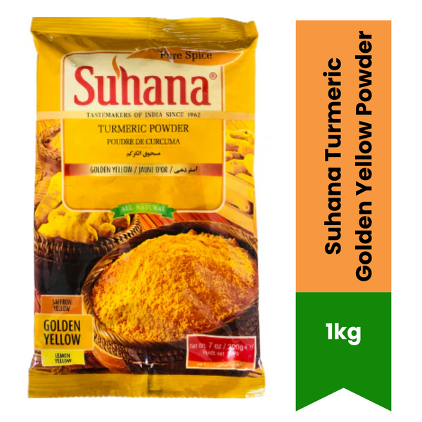 Suhana Turmeric Golden Yellow Powder |BB:JAN.2027