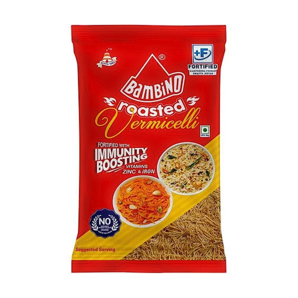 Bambino Roasted Vermicelli - Enriched With Immunity Boosting Vitamins, Zinc & Iron|BB:05.JAN.2026