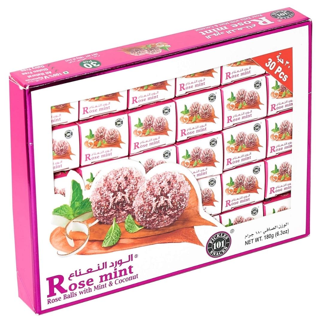 Banarasi Rose Mint 30pcs BB AUG2024 IndiaBazaar.co.za