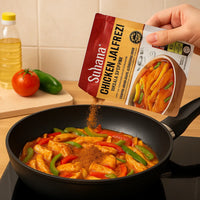 Suhana Chicken Jalfrezi Mix (Zesty Stir-Fry Seasoning) | 50g - Sweet, Tangy & Spicy Indo-British Style Bell Pepper Chicken Gravy Powder Premix | South Africa | India Bazaar