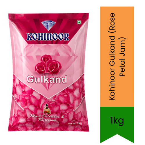 Kohinoor Gulkand (Rose Petal Jam) | 1kg - Premium Pure Sweet Rose Petal Preserve for Desserts, Cooling & Digestion | Delivers Refreshing Flavor & Wellness | South Africa | India Bazaar