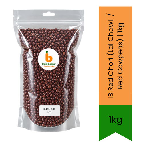 IB Red Chori (Lal Chawli / Red Cowpeas) | 1kg - Premium Pure Nutrient-Rich Lentils for Curries, Salads & Daily Cooking | Delivers High Protein & Delicious Authentic Taste | South Africa | India Bazaar