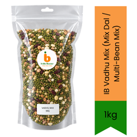 IB Vadhu Mix (Mix Dal / Multi-Bean Mix) | 1kg - Premium Pure Protein-Rich Blend of Beans & Pulses for Curries, Soups & Stews | Delivers Essential Fiber & Authentic Taste | South Africa | India Bazaar