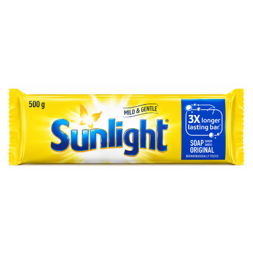 Sunlight Mild & Gentle Laundry Soap Bar - Premium Gentle Washing Bar for Clothes & Stain Removal | Deep Cleans, Softens & Cares for Fabrics | South Africa | India Bazaar