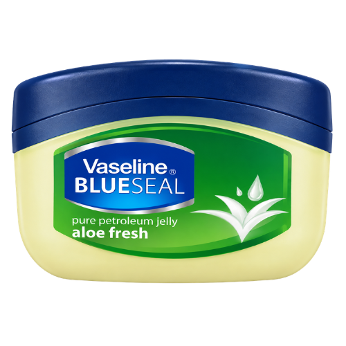 Vaseline Blue Seal Aloe Fresh Petroleum Jelly  - Light Hydrating Skin Care | Soothes & Restores Dry Skin Moisture | South Africa | India Bazaar