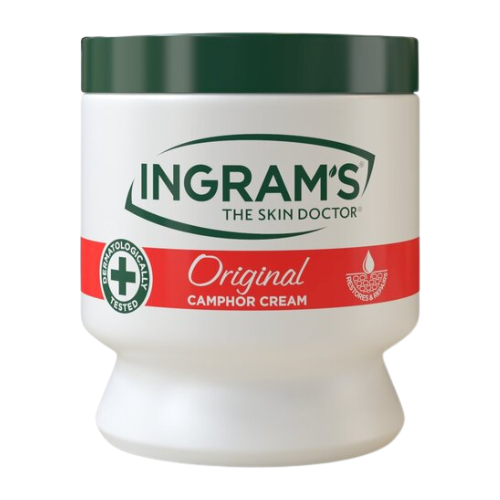 Ingram's Camphor Original Body Cream (Camphor Body Cream) | 300ml - Premium Restorative Skin Care | Soothes, Restores & Protects Very Dry Skin | South Africa | India Bazaar