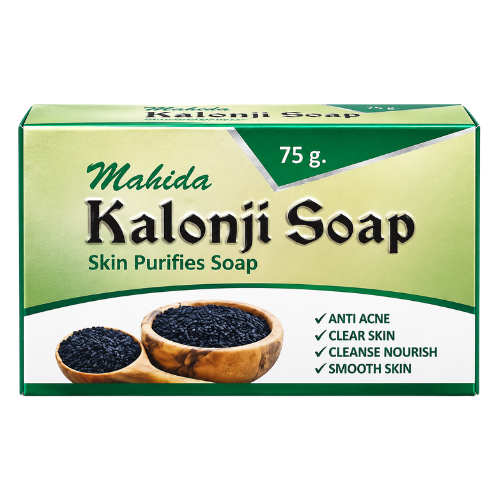 Mahida Kalonji Soap (Black Seed Soap) | 75g - Natural Herbal Bath Bar | Nourishing Skin Care & Gentle Cleansing | South Africa | India Bazaar