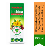 Hamdard Joshina Herbal Cough & Cold Remedy (Joshanda Liquid Extract) - Traditional Unani Formula | Fast Relief for Sore Throat & Congestion | South Africa | India Bazaar