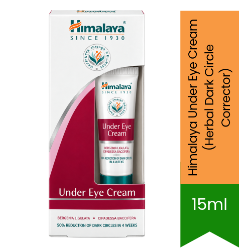 Himalaya Under Eye Cream (Herbal Dark Circle Corrector) | 15ml - Daily Botanical Eye Treatment | Visibly Reduces Dark Circles, Puffiness & Fine Lines | South Africa | India Bazaar
