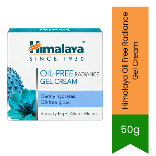 Himalaya Oil Free Radiance Gel Cream (Herbal Facial Moisturizer) | 50g - Lightweight Hydration Formula | Non-Greasy Glow & Balanced Skin Hydration | South Africa | India Bazaar