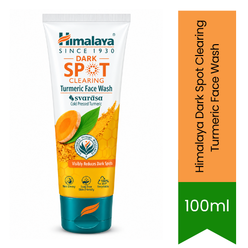 Himalaya Dark Spot Clearing Turmeric Face Wash - Daily Radiance & Blemish Control Cleanser | Deep Cleansing, Spot Reduction & Even Glow | South Africa | India Bazaar