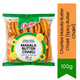 Charliee Masala Butter Chakli (Spicy Butter Chakri) | 100g - Crispy Spiral Gram Flour Savoury Mix | Premium Traditional Ready-to-Eat Afternoon Chai Snack with Rich Buttery Crunch | South Africa | India Bazaar