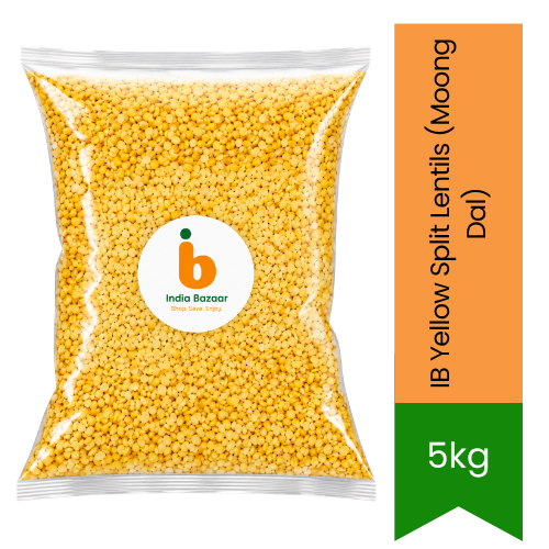 IB Yellow Split Lentils (Moong Dal) -  Best Value, High Protein & Fast Cooking | Perfect for Soups, Curries & Meals | South Africa | India Bazaar