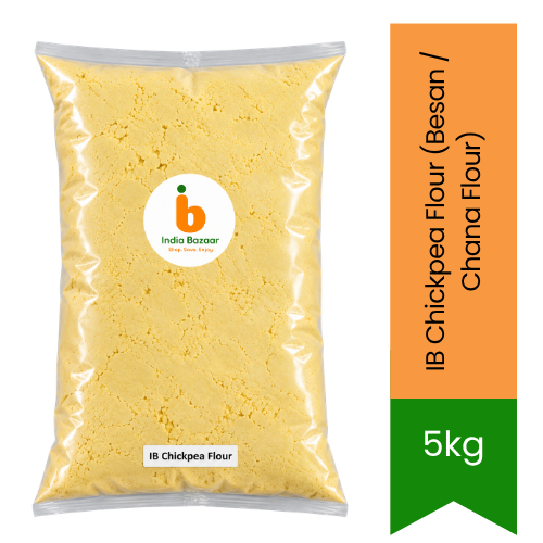 IB Chickpea Flour (Besan / Chana Flour) - Best Value, High Protein & Smooth Texture | Perfect for Baking, Frying & Cooking | South Africa | India Bazaar