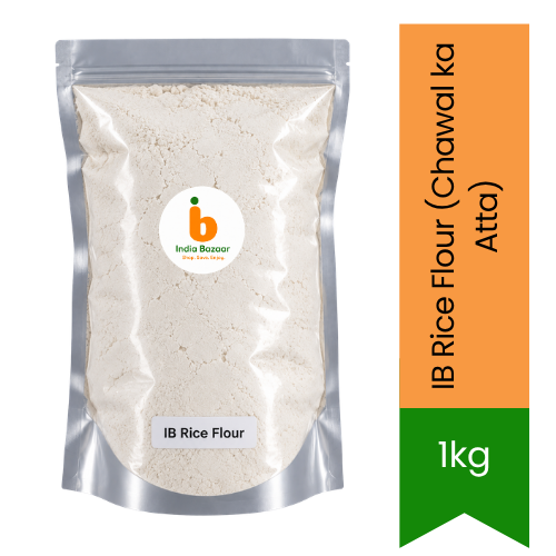 IB Rice Flour (Chawal ka Atta) | 1kg - Premium Gluten-Free Baking & Cooking Flour | Fine Texture, Versatile Use & Authentic Taste | South Africa | India Bazaar