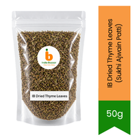 IB Dried Thyme Leaves (Sukhi Ajwain Patti) - Premium Culinary Herb & Seasoning | Earthy Aroma, Rich Flavor & Versatile Cooking Use | South Africa | India Bazaar