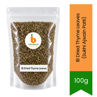 IB Dried Thyme Leaves (Sukhi Ajwain Patti) - Premium Culinary Herb & Seasoning | Earthy Aroma, Rich Flavor & Versatile Cooking Use | South Africa | India Bazaar