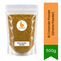 IB Coriander Powder (Dhania Powder) - Freshly Ground Mild Herbaceous Base Spice to Add Thick Rich Texture to Everyday Indian Gravies | South Africa | India Bazaar
