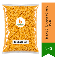 IB Split Chickpeas (Chana Dal) - Essential Indian Staple for Thick Tadka Dal, Soups & Curries, Protein-Rich Healthy Cooking | South Africa | India Bazaar
