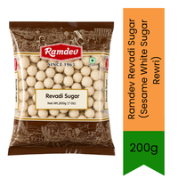 Ramdev Revadi Sugar (Sesame White Sugar Rewri) - Traditional Indian Festive Crispy Candy Drops, Sweet Nutty Confectionery | South Africa | India Bazaar