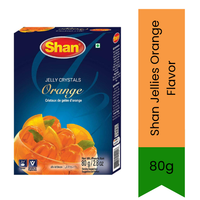 Shan Jellies Assorted Flavors  | 80g - Fruity Jelly Dessert Mix for Kids & Family Treats, Strawberry Banana Mango & Pineapple Flavors | South Africa | India Bazaar