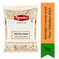 Ramdev Coarse Urad Flour (Adadiya Atta) - Premium Pure Coarse Black Gram Flour for Adadiya Pak & Winter Sweets | Delivers Authentic Rich Texture & Flavor | South Africa | India Bazaar