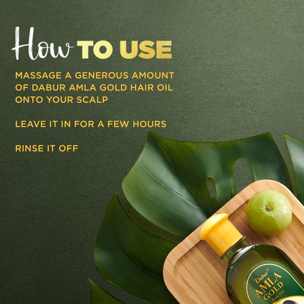 Dabur Amla Gold Hair Oil 200ml |BB:JUL.2026