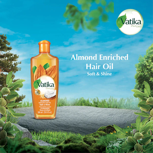 Dabur Vatika Almond Hair Oil |BB:AUG.2026