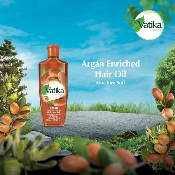 Dabur Vatika Argan Enriched hair Oil |BB:MAY.2026
