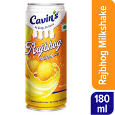 Cavins Rajbhog milkshake can 180ml |BB:10.APR.2026