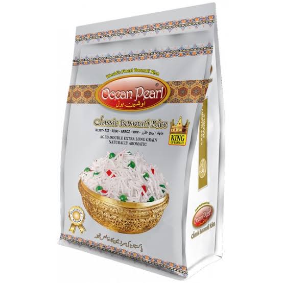 Ocean Pearl Classic Double Extra Long Grain Basmati Rice