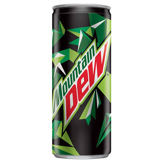 Mountain Dew Soft Drink Can 3X250ml