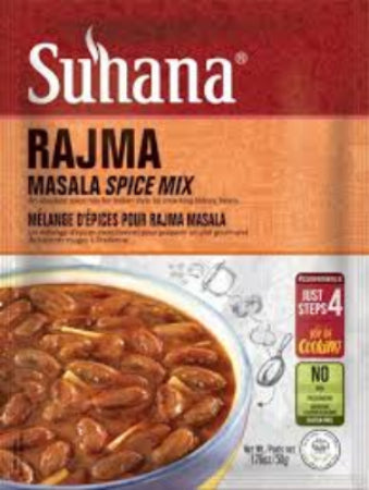 Suhana Rajma Masala Spice Mix 2 X 50G | BB:JAN.2027